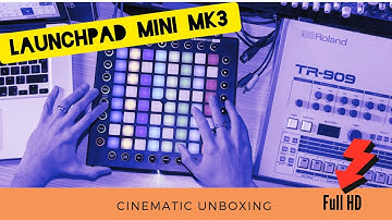 Launchpad Mini MK3 unboxing || Cinematic Unboxing and Review || launchpad mini mk3 performance