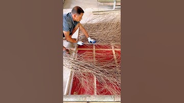 How To Make Bamboo Fencing 😱😱 #shorts #shortsfeed #viral