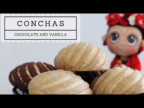 Conchas : Mexican sweet bread - Easy recipe