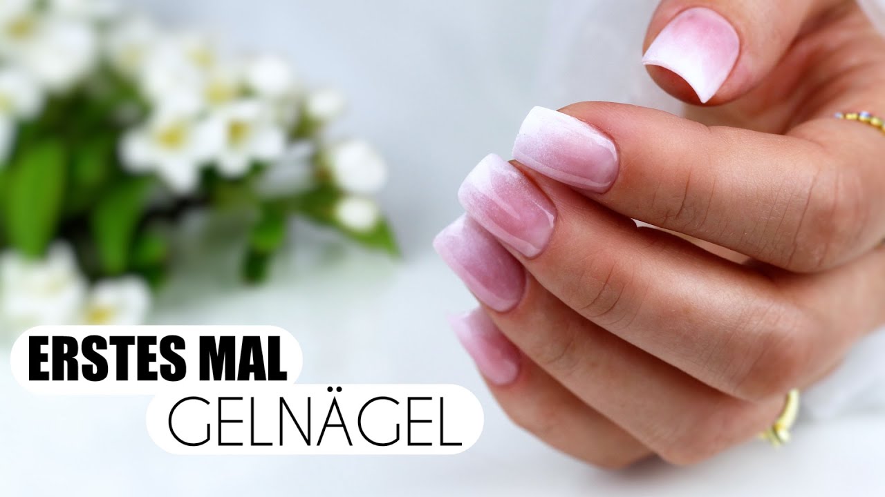 ERSTES MAL GELNGEL - Ngel verlngern mit Gel und Tips | Nails Lalalunia
