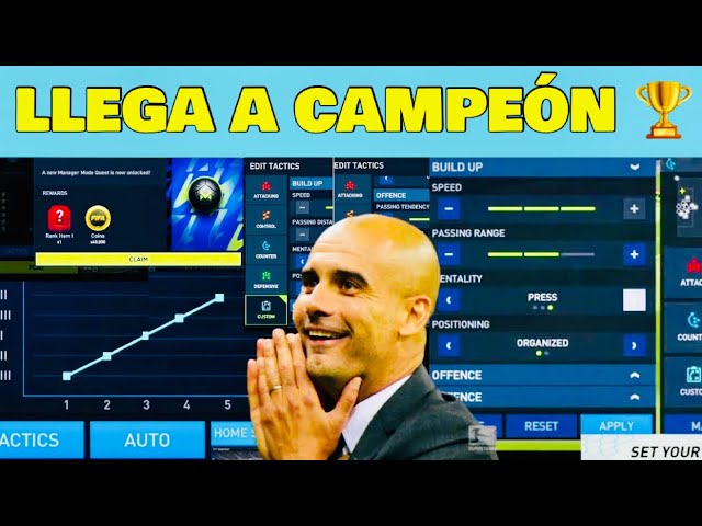 AGORA O TIME ENCAIXOU? FIFA CHAMPIONS MODO MANAGER #15 FIFA MOBILE