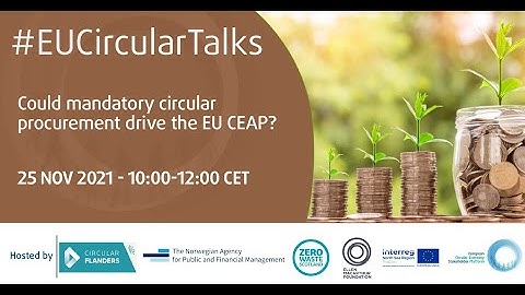 #EUCircularTalks: Could mandatory circular procurement drive the EU CEAP?