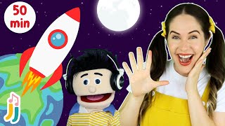 Zoom, Zoom, Zoom, We're Going to the Moon & Twinkle Twinkle Little Star   more nursery rhymes!