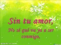 Dyland y Lenny - Sin Tu Amor Te Amo Elizabeth
