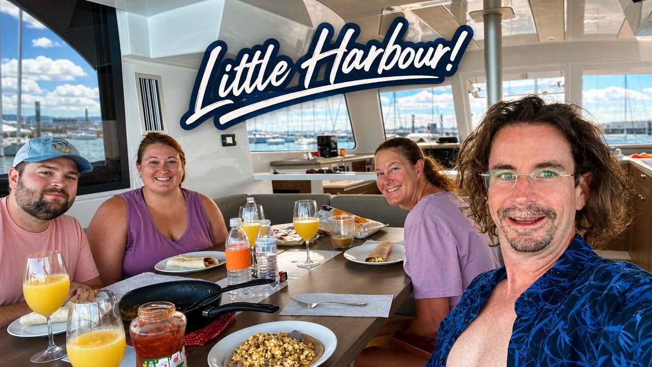 Episode 7 – Tahiti to Little Harbour, Sandy along the way. “Love it or hate it” cruise, Part 7 of 11