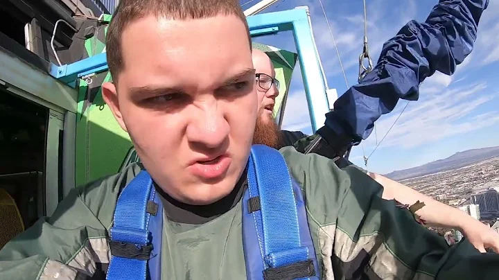 MENTALLY UNSTABLE MAN JUMPS OFF THE STRATOSPHERE