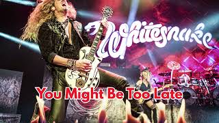 Whitesnake  You Might Be Too Late  unreleased Track