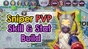 [ROX] Sniper PVP Skill And Stat Build | Ragnarok X Next Generation | King
