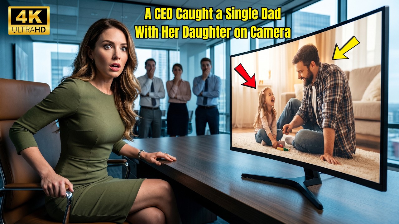 A CEO Caught a Single Dad With Her Daughter on Camera — Then She Saw Why He Was There