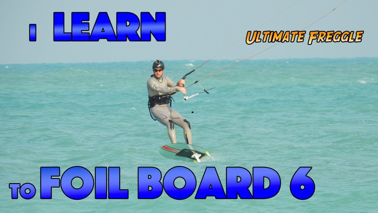 I Learn to Foil Board 6 – Foiling while the wind dies down.. – Hydrofoil Kiteboarding