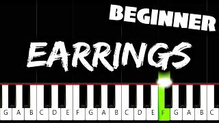 Malcolm Todd - Earrings - BEGINNER Piano Tutorial