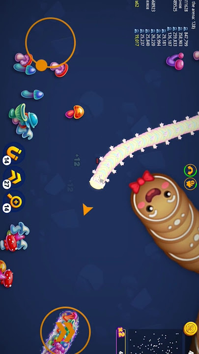 Worms Zone Oi || 🐍 Epic Worms Killing Gameplay Moments | #shorts
