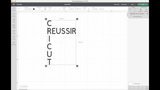 Comment écrire à la verticale et faire comme un Scrabble avec la cricut screenshot 3