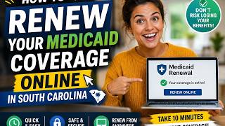 How to renew your Medicaid coverage online in South Carolina