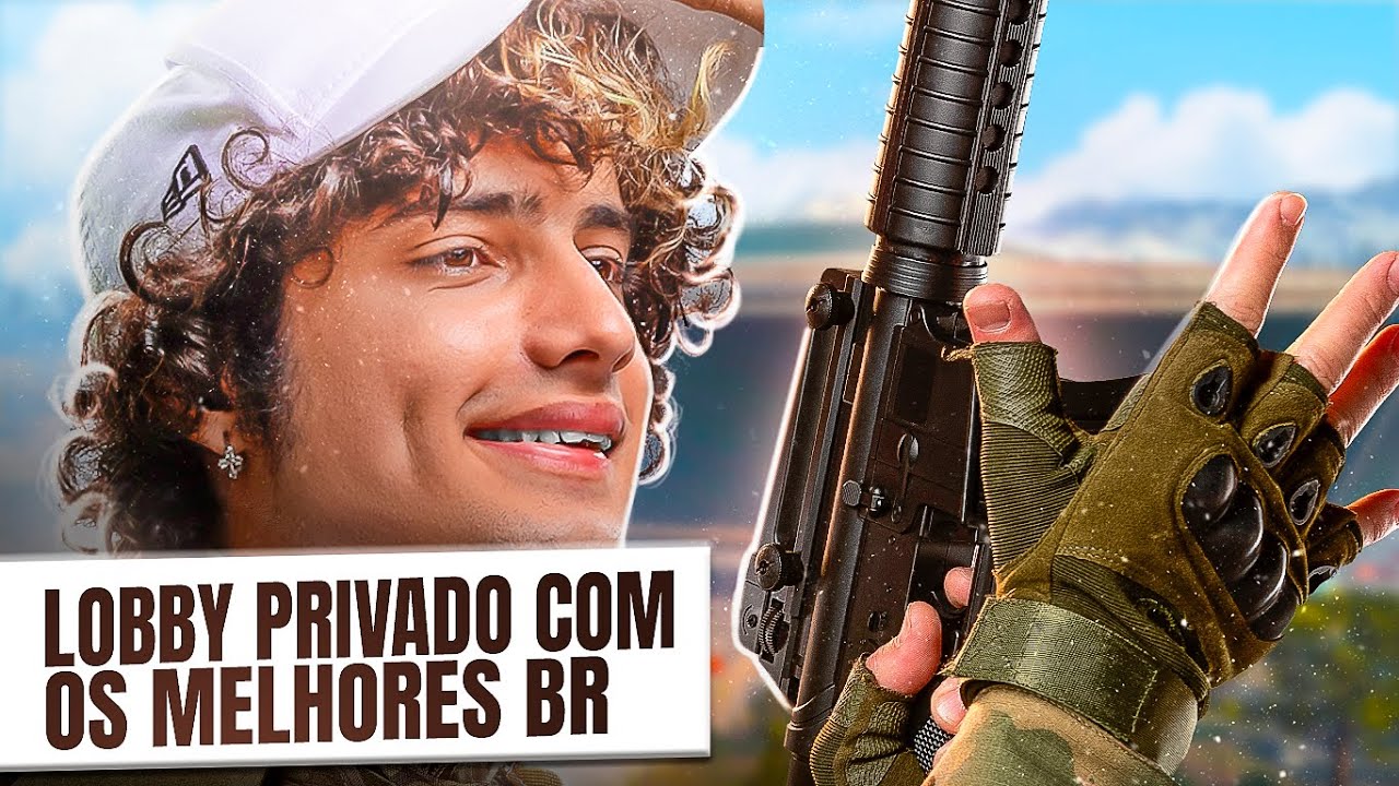Ninext jogando LOBBY PRIVADO contra os maiores nomes do WARZONE