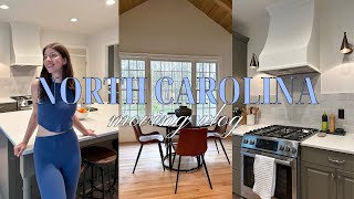 MOVING VLOG #2: firsttime homeowners in North Carolina, renovated kitchen reveal!