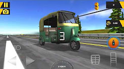 India Auto Rickshaw Driving | tuk tuk auto rickshaw | Kids Games | Racing games