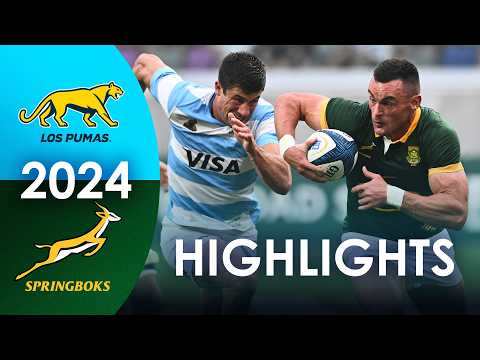 ARGENTINA v SOUTH AFRICA | 2024 Rugby Championship | Rd 5