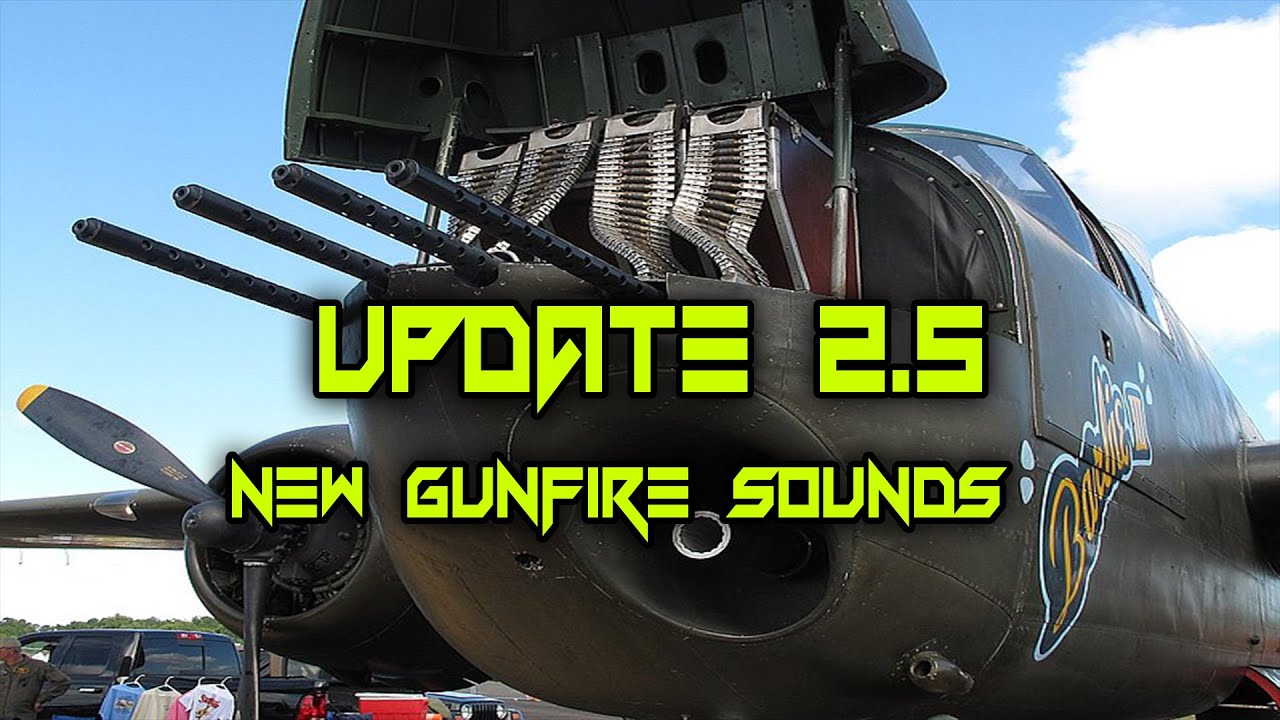 War Thunder New Gun Sounds New Update 2.5 YouTube