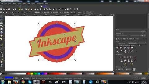 Inkscape for Beginners: Vintage Logo Tutorial