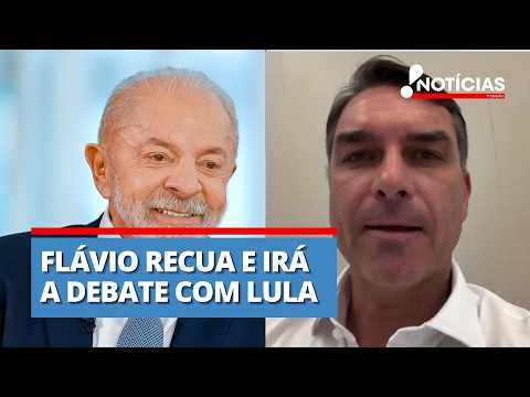Flávio Bolsonaro backtracks and announces he will attend the Band debate with Lula