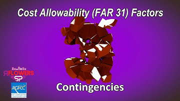 Cost Allowability (FAR 31) Factors