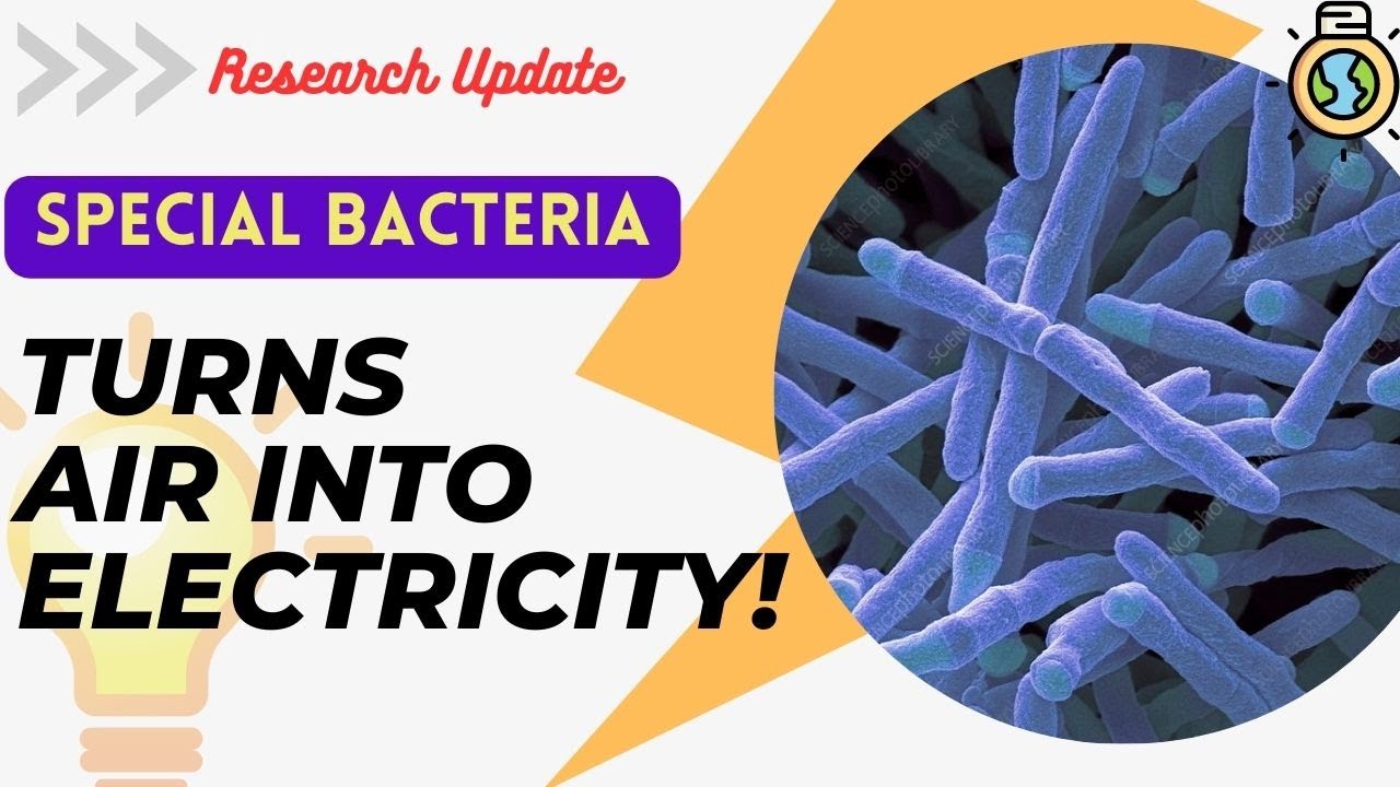Incredible Discovery: Special Bacteria Turns Air into Electricity! 