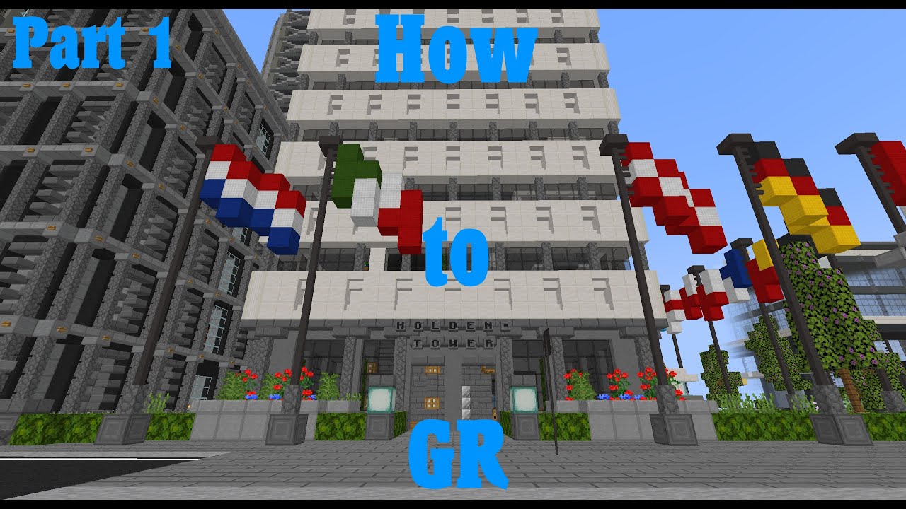 HowToGR | Part 1 Die Basics | Minecraft GermanRP.eu