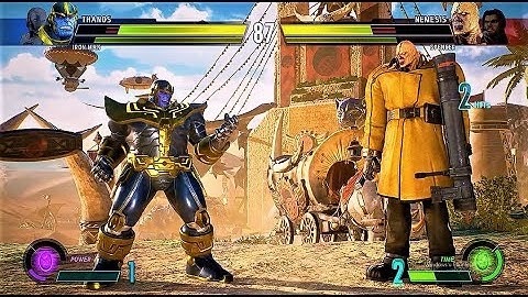 IRON MAN & THANOS VS SPENCER & NEMESIS