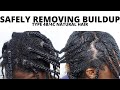 HOW TO REMOVE 3 MONTHS OF BUILDUP SAFELY WITH MINIMAL SHEDDING|DETANGLE 4C NATURAL HAIR| Lynda Jay