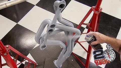 How To Coat Headers With High Temperature Paint