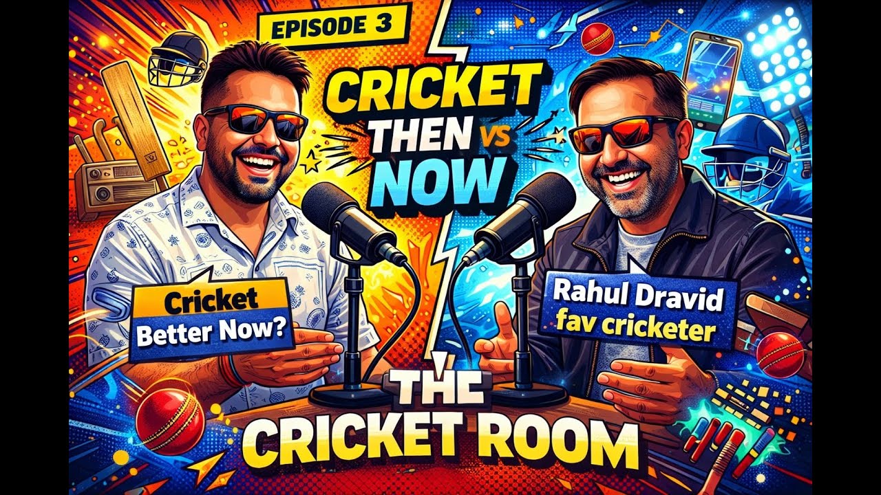 Cricket Then vs Now | The Cricket Room S1 EP3 | 