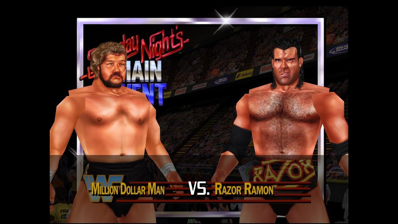 Razor Ramon Razor's Edge Dibiase WWF Legends 2.1 Matches - Ted DiBiase vs Razor Ramon - YouTube