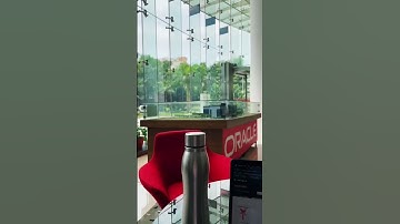 Inside Oracle Tech Hub. IT company in Bangalore