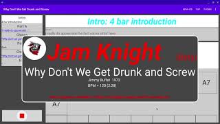 Why Don't We Get Drunk wGuitar