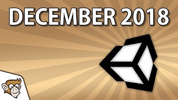 Monthly Summary - November/December 2018 (Unity Tutorials)