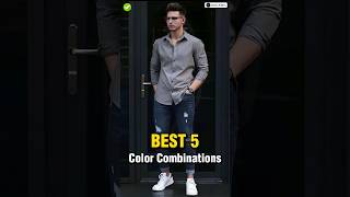 5 Best Color Combinations For Boys ✅ || #shorts #viral