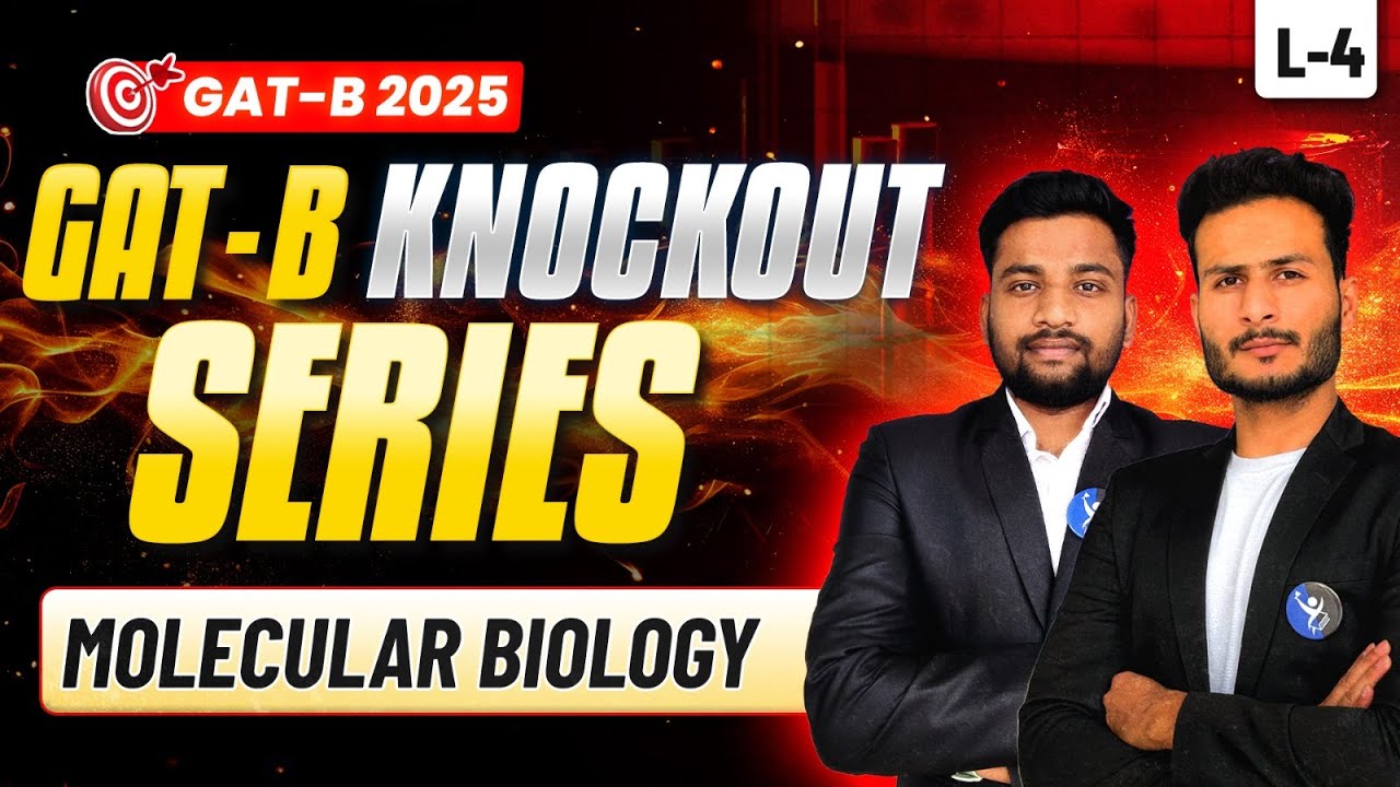 Molecular Biology GAT B 2025: Questions Practice 🔥💯