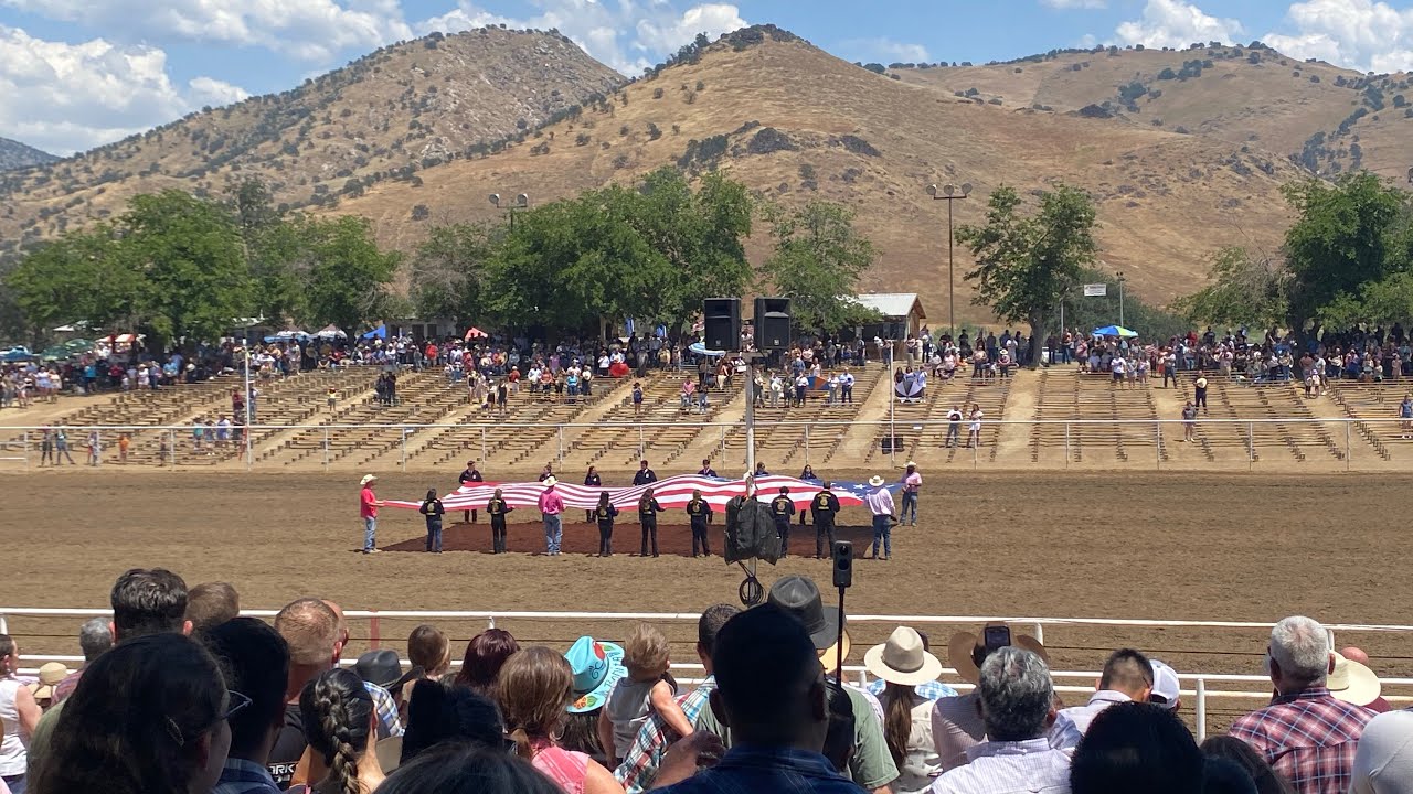 Woodlake Lion Club Rodeo 2023 Mutton Bustin YouTube