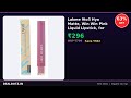 Lakme 9to5 Hya Matte, Win Win Pink Liquid... सिर्फ Rs.296 में — 63% OFF | Amazon Deal Hindi