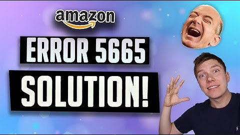 [SOLVED] Amazon Seller Error 5665 | How To Fix Amazon FBA Listing Error 5665!