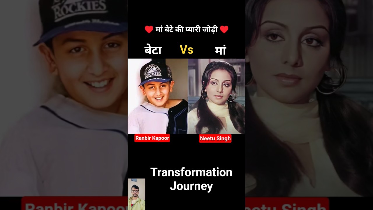 Ranbir Kapoor Vs  Neetu Singh 💯✅ age transformation journey//