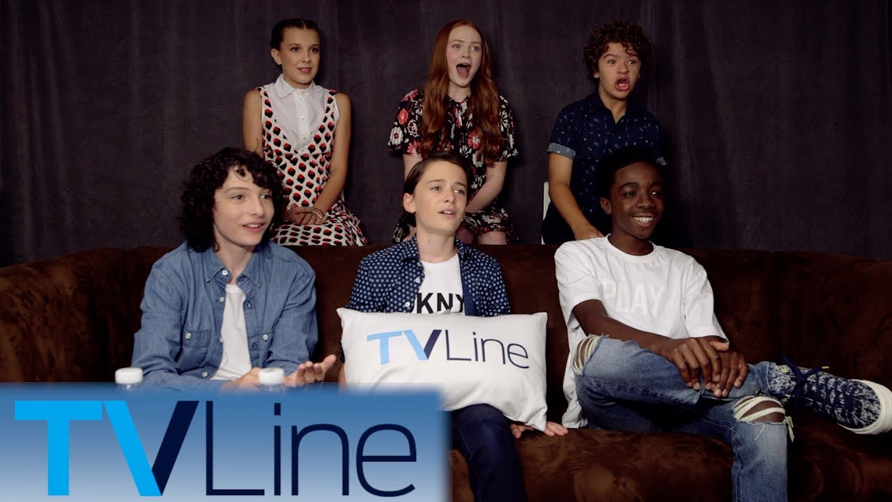 Strangers Things Cast Interview Comic Con 2017 Tvline Youtube