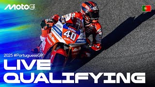 🔴 LIVE MotoE™ Qualifying | #PortugueseGP 🇵🇹