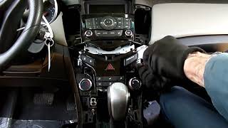 2010-15 Chevrolet Cruze Radio Removal