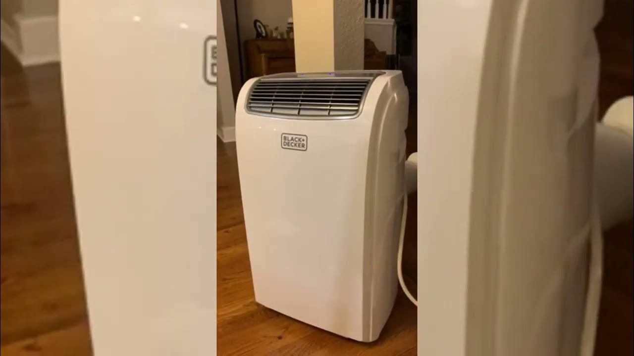 Black and Decker Portable Air Conditioner Review - BPACT12HWT for my LA  Apartment 