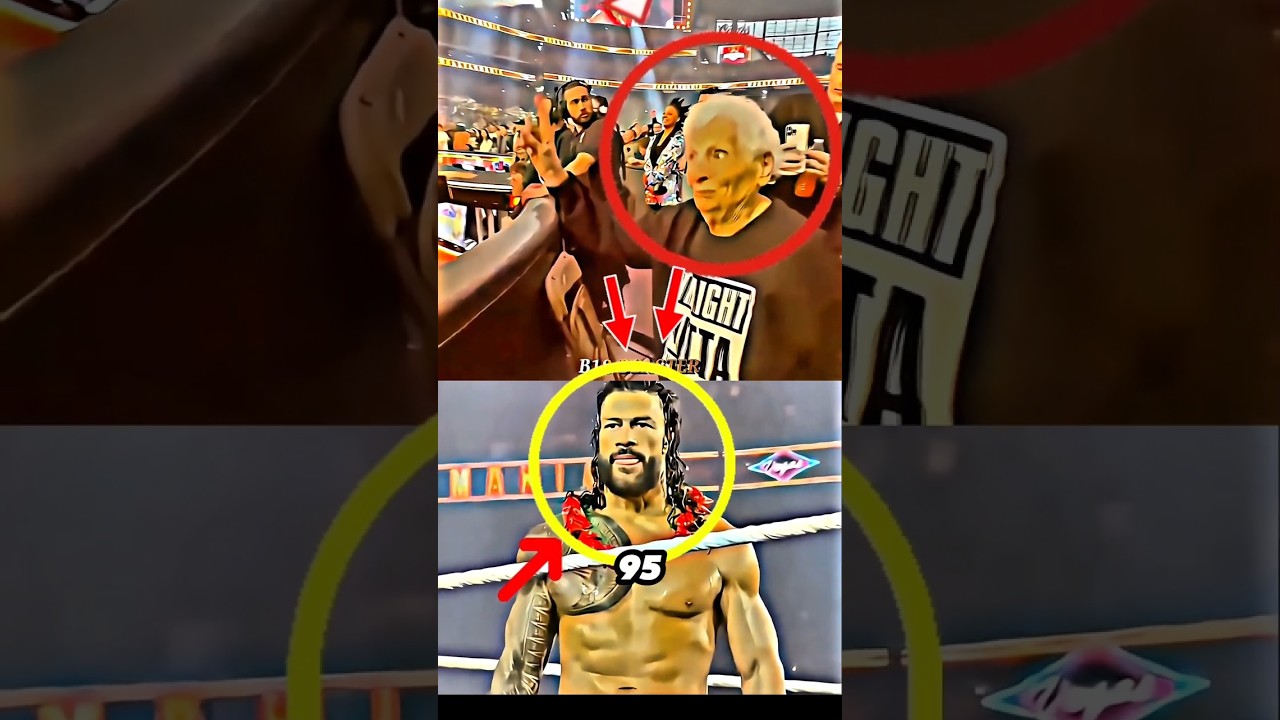 95-Year-Old Roman Reigns Fan Made Him Emotional 👑❤️ 