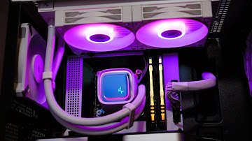 DeepCool LS520 (wit) AIO Installatiehandleiding en tests (LGA 1700 en LGA 1200 installatie)