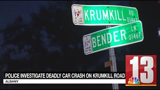 Fatal pedestrian motor vehicle accident early Sunday morning in Albany