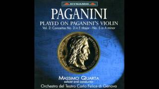 Played on Paganini's Violin Paganini Violin Concerto No 3
